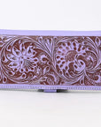 American Darling Clutch Beautifully Hand Tooled Genuine Leather women bag western handbag purse