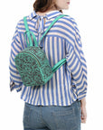 American Darling Backpack Hand Tooled Genuine Leather women bag western handbag purse