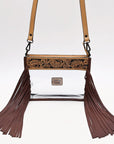 American Darling Crossbody Beautifully Hand Tooled Genuine Leather women bag western handbag purse