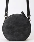 American Darling Canteen Hand Tooled Hair-on Genuine Leather women bag western handbag purse