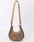 American Darling Crossbody Beautifully Hand Tooled Genuine Leather women bag western handbag purse
