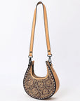 American Darling Crossbody Beautifully Hand Tooled Genuine Leather women bag western handbag purse