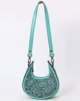 American Darling Crossbody Beautifully Hand Tooled Genuine Leather women bag western handbag purse