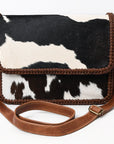 American Darling Adbgm480 Cross Body I Hair-On Genuine Leather Women Bag Western Handbag Purse