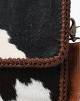 American Darling Adbgm480 Cross Body I Hair-On Genuine Leather Women Bag Western Handbag Purse