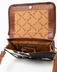 American Darling Adbgm480 Cross Body I Hair-On Genuine Leather Women Bag Western Handbag Purse