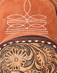 American Darling Sling Hand Tooled Genuine Leather Women Bag Western Handbag Purse