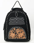 American Darling Backpack Hand Tooled Genuine Leather Women Bag Western Handbag Purse