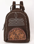 American Darling Backpack Hand Tooled Genuine Leather Women Bag Western Handbag Purse