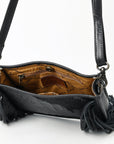 American Darling Cross Body I Crocodile Embossed Genuine Leather Women Bag Western Handbag Purse