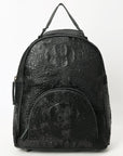 American Darling Backpack Crocodile Embossed Genuine Leather Women Bag Western Handbag Purse