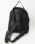 American Darling Backpack Crocodile Embossed Genuine Leather Women Bag Western Handbag Purse