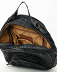 American Darling Backpack Crocodile Embossed Genuine Leather Women Bag Western Handbag Purse