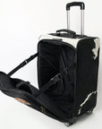 American Darling Travel Case Beautifully Hand Tooled Hair-On Genuine Leather women bag western handbag purse
