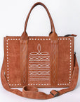 American Darling Tote Genuine Leather Women Bag Western Handbag Purse