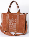 American Darling Tote Genuine Leather Women Bag Western Handbag Purse