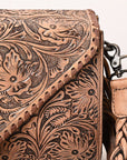 ADBG1581 Crossbody Hand Tooled Genuine Western Leather Women Bag