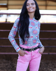 NEON MESA MESH LAYERING TOP