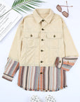 Lyla Button Up Corduroy Jacket