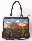 American Darling Tote Genuine Leather Women Bag Western Handbag Purse