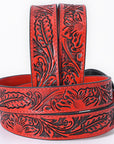 Beautifully hand tooled Genuine American Leather Belt Men and Women