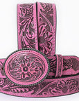 Beautifully hand tooled Genuine American Leather Belt Men and Women