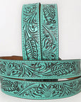 AMERICAN DARLING Beautifully Hand Tooled American Leather Unisex Belt