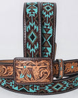 American Darling Beautifully Hand Tooled Genuine American Leather Belt Men and Women