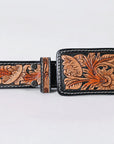 American Darling Beautifully Hand Tooled Genuine American Leather Belt Men and Women