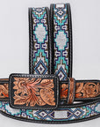 American Darling Beautifully Hand Tooled Genuine American Leather Belt Men and Women