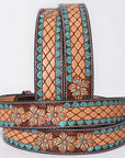 American Darling Beautifully Hand Tooled Genuine American Leather Belt Men and Women