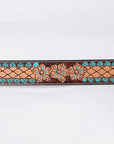 American Darling Beautifully Hand Tooled Genuine American Leather Belt Men and Women