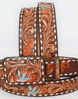 American Darling Beautifully Hand Tooled Genuine American Leather Belt Men and Women