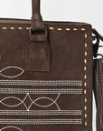 American Darling Tote Genuine Suede Leather Women Bag Western Handbag Purse