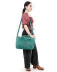 American Darling Genuine Suede Leather women bag western handbag purse