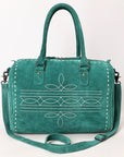 American Darling Genuine Suede Leather women bag western handbag purse