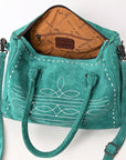 American Darling Genuine Suede Leather women bag western handbag purse