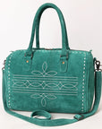 American Darling Genuine Suede Leather women bag western handbag purse