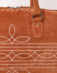 American Darling Genuine Suede Leather women bag western handbag purse