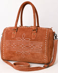 American Darling Genuine Suede Leather women bag western handbag purse