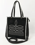 American Darling Tote Genuine Suede Leather women bag western handbag purse
