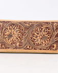 American Darling Clutch Beautifully Hand Tooled Genuine Leather women bag western handbag purse