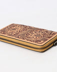 American Darling Clutch Beautifully Hand Tooled Genuine Leather women bag western handbag purse