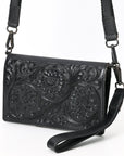 American Darling Wallet Beautifully Hand Tooled Genuine Leather women bag western handbag purse