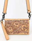 American Darling Wallet Beautifully Hand Tooled Genuine Leather women bag western handbag purse