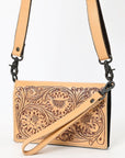 American Darling Wallet Beautifully Hand Tooled Genuine Leather women bag western handbag purse