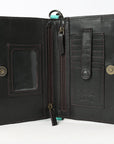 American Darling Wallet Beautifully Hand Tooled Genuine Leather women bag western handbag purse