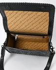 American Darling Crossbody Beautifully Hand Tooled Genuine Leather women bag western handbag purse