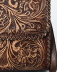 American Darling Crossbody Beautifully Hand Tooled Genuine Leather women bag western handbag purse