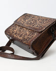 American Darling Crossbody Beautifully Hand Tooled Genuine Leather women bag western handbag purse